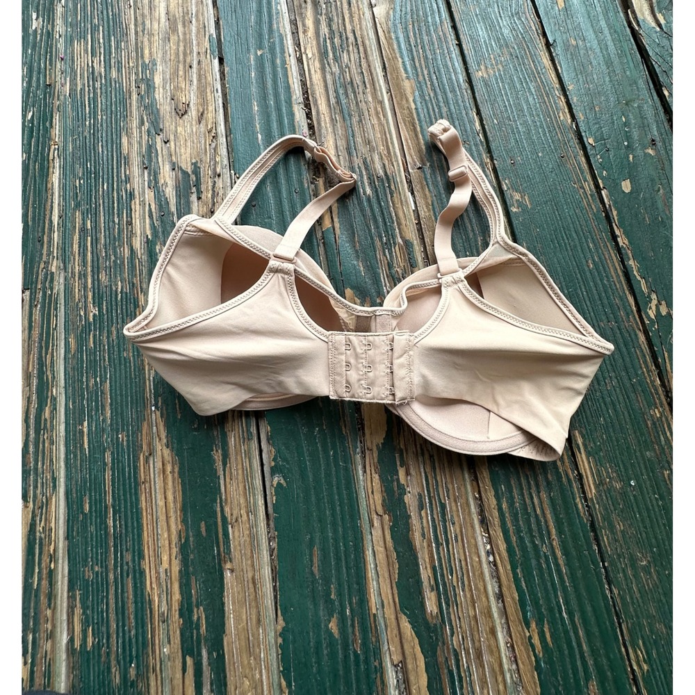 Bali One Smooth U Ultra Light Underwire Bra 34D Nude Beige 3439/BB06